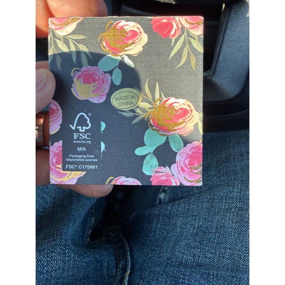 Sterling Silver Cubic Zirconia Stud Earrings Small Boxed Womens - Picture 6 of 7